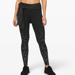Lululemon Speed Wunder *Speckle Shine Tigh…